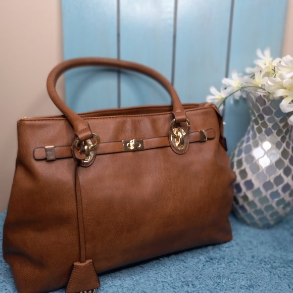 Charming Charlie Brown Purse - Picture 2 of 4